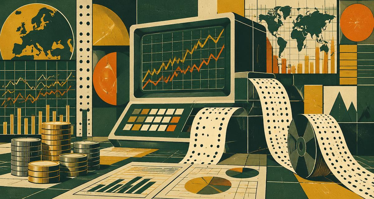 Historische Trading-Terminal-Illustration zur Plattformbewertung